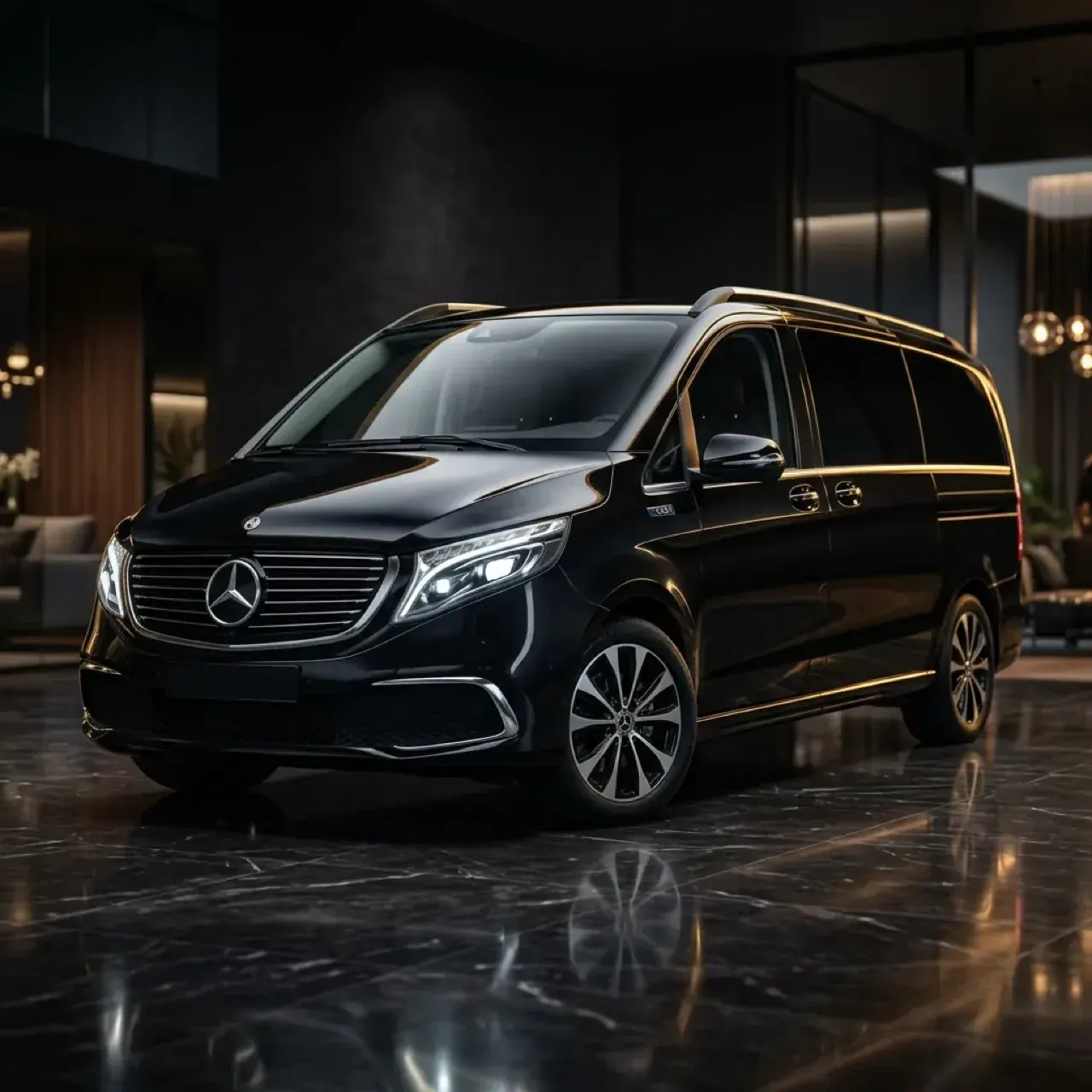 Van Mercedes EQV
